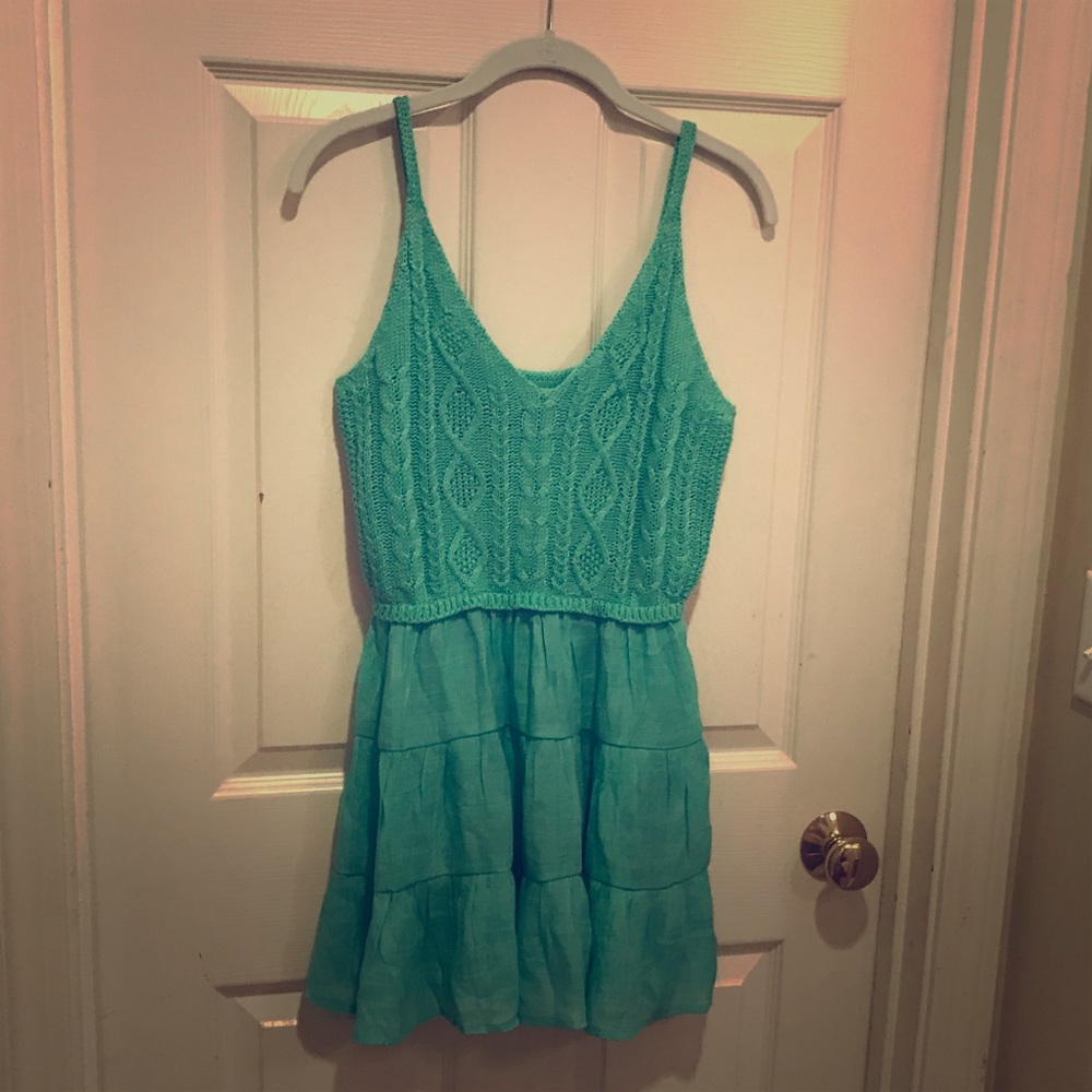 💐 Crochet Babydoll Top with Ruffle Bottom
